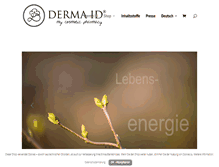 Tablet Screenshot of derma-id.com